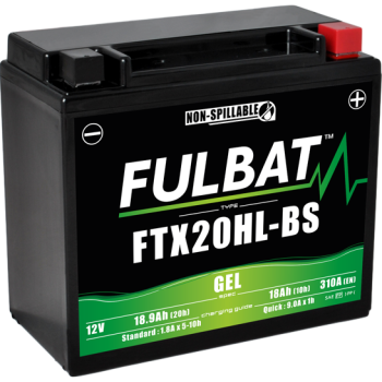 Akumulator Fulbat YTX20HL-BS FTX20HL-BS GEL 12V 18.9Ah 310A